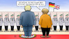 Johnson bei Merkel