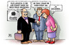 Cartoon: Karenz-Rolex (small) by Harm Bengen tagged karenz,karenzzeit,zeit,uhr,rolex,wechsel,wirtschaft,geschenk,bestechung,korruption,bundestag,politiker,harm,bengen,cartoon,karikatur