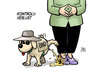 Cartoon: Kontrollverlust (small) by Harm Bengen tagged kontrollverlust,politiker,merkel,altmaier,demaiziere,wirtschaftsspionage,bnd,nsa,spione,spitzel,verrat,hund,daten,kanzleramt,harm,bengen,cartoon,karikatur