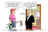 Cartoon: Mindestlohn und Minijob (small) by Harm Bengen tagged mindestlohn,minijob,putzfrau,chef,bezahlung,betrug,harm,bengen,cartoon,karikatur