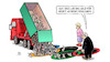 Cartoon: Olympia-Gelder (small) by Harm Bengen tagged olympia,bewerbung,gelder,lkw,olympische,ringe,sport,soziales,loch,harm,bengen,cartoon,karikatur