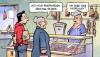 Cartoon: Postfilialenschliessung (small) by Harm Bengen tagged postfilialenschliessung,post,filialen,schießung,schliessung,postbank,einzelhandel