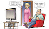 Cartoon: Scholz zweite Amtszeit (small) by Harm Bengen tagged scholz,bundeskanzler,zweite,amtszeit,chance,tv,harm,bengen,cartoon,karikatur