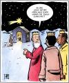 Cartoon: Stern (small) by Harm Bengen tagged stern,krippe,komet,hirten,maria,josef,joseph,könige,drei,heilige,weihnachten,christus,jesus,bethlehem,religion