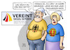 Cartoon: TDE 2024 (small) by Harm Bengen tagged tde,motto,tag,der,deutschen,einheit,feiern,segel,setzen,brd,ddr,seekrank,landtagswahlen,harm,bengen,cartoon,karikatur