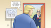 Cartoon: Trump geht (small) by Harm Bengen tagged trump,freund,kim,usa,nordkorea,gipfel,treffen,g7,kanada,2018,charlevoix,handelskrieg,iran,atomabkommen,klima,streit,harm,bengen,cartoon,karikatur