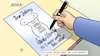 Cartoon: Trump schreibt einen Brief (small) by Harm Bengen tagged 2003,brief,schreiben,trump,epstein,usa,harm,bengen,cartoon,karikatur