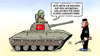 Cartoon: Türkei und Kurden (small) by Harm Bengen tagged türkei,kurden,syrien,krieg,panzer,islamisten,harm,bengen,cartoon,karikatur