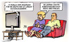 Cartoon: TV-Duelle ausschlaggebend (small) by Harm Bengen tagged tv,duell,wichtigkeit,ausschlaggebend,clinton,trump,usa,präsidentschaftswahlkampf,hautärzte,arzt,harm,bengen,cartoon,karikatur