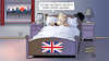 Cartoon: UK-Wahl-Morgen (small) by Harm Bengen tagged uk,gb,wahl,ergebnis,may,brexit,bett,traum,harm,bengen,cartoon,karikatur
