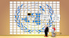 Cartoon: UN-VV virtuell (small) by Harm Bengen tagged monitor,kaputt,usa,un,vereinte,nationen,united,nations,generalversammlung,vollversammlung,virtuell,digital,handwerker,harm,bengen,cartoon,karikatur