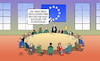 Cartoon: Verteilungsschlüssel (small) by Harm Bengen tagged diskussionen,verteilungsschlüssel,flüchtlinge,migration,eu,europa,seenotrettung,harm,bengen,cartoon,karikatur