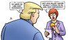Cartoon: Wahlanerkennung (small) by Harm Bengen tagged wahlanerkennung,hillary,clinton,wahlkampf,präsidentschaftswahl,usa,donald,trump,tv,duell,demokratie,interview,harm,bengen,cartoon,karikatur