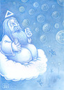 Cartoon: Gods bubbles (small) by vladan tagged god,bubbles,cloud