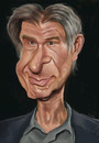 Cartoon: Harrison Ford (small) by jonesmac2006 tagged harrison,ford,caricature