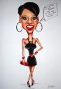 Cartoon: Rihanna (small) by Sanni tagged rihanna