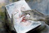 Cartoon: touch me (small) by nootoon tagged touch,screen,nootoon,germany