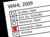 Cartoon: wahlschein (small) by nootoon tagged wahl,election,nootoon,illustration,ilmenau