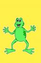 Cartoon: happy frog (small) by komikadam tagged happy frog