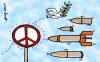 Cartoon: peace (small) by komikadam tagged peace