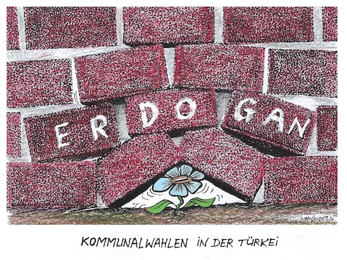 Cartoon: Aufbruch in den Frühling (medium) by mandzel tagged türkei,erdogan,kommunalwahlen,türkei,erdogan,kommunalwahlen