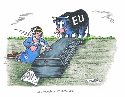 Cartoon: Bankgeheimnis wird eingesargt (medium) by mandzel tagged eu,bankgeheimnis,sargnägel,steuerflucht,bankgeheimnis,eu,sargnägel,steuerflucht