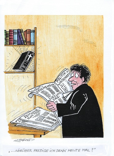 Cartoon: Bibel (medium) by mandzel tagged bibel,glaube,religion,bibel,glaube,religion
