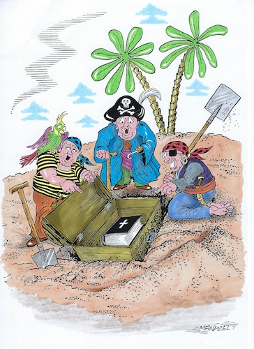 Cartoon: Bibel (medium) by mandzel tagged bibel,glaube,religion,bibel,glaube,religion