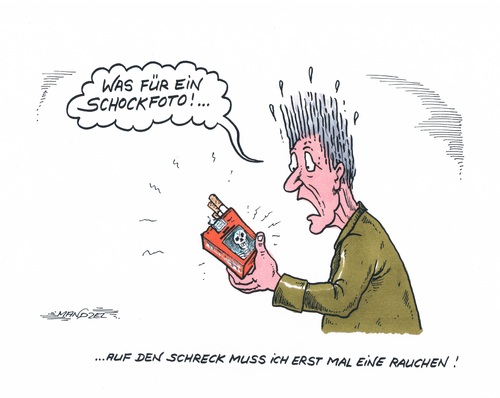 Cartoon: EU Raucherverordnung (medium) by mandzel tagged anti,raucherkampagne,eu,verordnung,schock,bilder,auf,den,verpackungen,anti,raucherkampagne,eu,verordnung,schock,bilder,auf,den,verpackungen