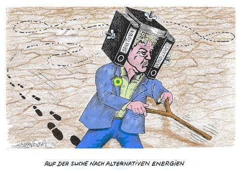 Cartoon: Habeck im Stress (medium) by mandzel tagged selenskyj,krieg,blutvergießen,hunger,energiemangel,habeck,wünschelrute,selenskyj,krieg,blutvergießen,hunger,energiemangel,habeck,wünschelrute