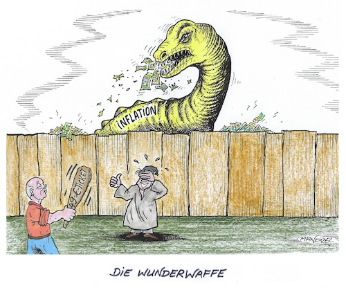 Cartoon: Inflationsbekämpfung (medium) by mandzel tagged scholz,deutschland,inflation,bekämpfung,finanzen,scholz,deutschland,inflation,bekämpfung,finanzen