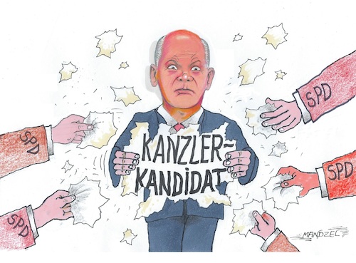 Scholz hält fest....