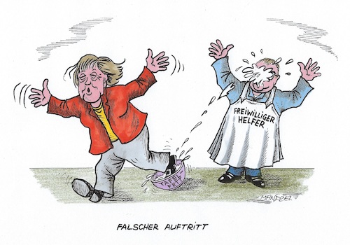 Cartoon: Tafel-Kritik (medium) by mandzel tagged essen,tafel,kritik,ungleichbehandlung,merkel,lebensmittelverteilung,essen,tafel,kritik,ungleichbehandlung,merkel,lebensmittelverteilung