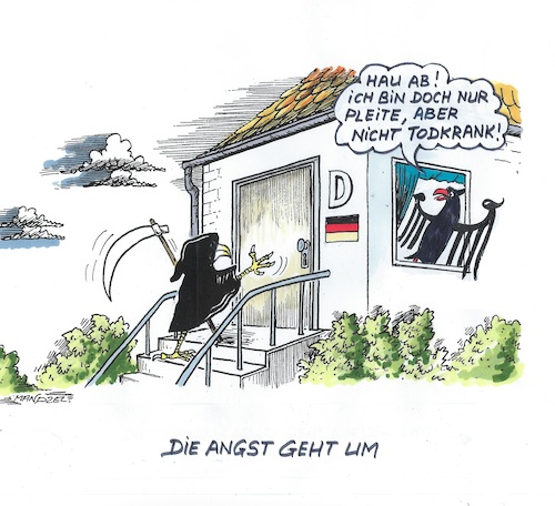 Vogelgrippe (medium) Cartoon: Vogelgrippe (medium) by mandzel tagged vogelsterben,deutschland,finanzen,bundesadler,vogelsterben,deutschland,finanzen,bundesadler