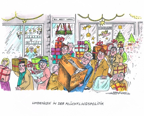 Cartoon: Weihnachtspaket von Seehofer (medium) by mandzel tagged terror,berlin,vorweihnachtszeit,csu,seehofer,merkel,flüchtlingspolitik,terror,berlin,vorweihnachtszeit,csu,seehofer,merkel,flüchtlingspolitik
