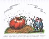 Cartoon: AfD-Wachstum (small) by mandzel tagged afd,merkel,gabriel,regierungspolitik,flüchtlinge,asyl,wahlen,kürbis