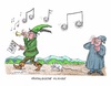 Cartoon: Alternative für Deutschland (small) by mandzel tagged afd,rattenfänger,dm,michel,melodie