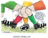 Cartoon: Ampelgehampel (small) by mandzel tagged ampel,regierungsunfähigkeit,spd,fdp,grüne,deutschland,wirtschaftsuntergang,haushaltsplan