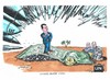 Cartoon: Assad im Visier (small) by mandzel tagged assad,syrien,raketen,usa,teppich,giftgas,un