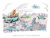 Cartoon: Brennende Probleme (small) by mandzel tagged automobilindustrie,abgase,uneinigkeit,luftverschmutzung,politiker,ratlosigkeit