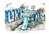 Cartoon: Bürgerkrieg in der Ukraine (small) by mandzel tagged ukraine,separatismus,spaltung