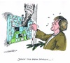 Cartoon: CO2-Ziele (small) by mandzel tagged co2,klimaziele,merkel,adventskalender
