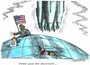 Cartoon: Dauerdrohungen (small) by mandzel tagged obama,syrien,bomben