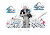 Cartoon: Die Macht bröckelt (small) by mandzel tagged lukaschenko,belarus,wahlen,fälschungen,demonstrationen