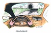 Cartoon: Die Maut kommt (small) by mandzel tagged maut,fehlplanung,deutschland,eu
