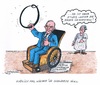 Cartoon: Die schwarze Null (small) by mandzel tagged haushaltsplan,null,entlastungen,verschuldung