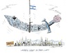 Cartoon: Die Spannung wächst (small) by mandzel tagged israel,netanjahu,iran,rache