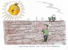 Cartoon: Entschädigung für Landwirte (small) by mandzel tagged hitze,sonne,missernte,bauern,entschädigung,trockenheit