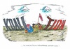 Cartoon: Flüchtlingsprobleme (small) by mandzel tagged flüchtlinge,asyl,integration,migranten,bleiberecht