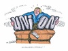 Cartoon: Gespaltene Union (small) by mandzel tagged union,merkel,griechenland,abstimmung,hilfspaket